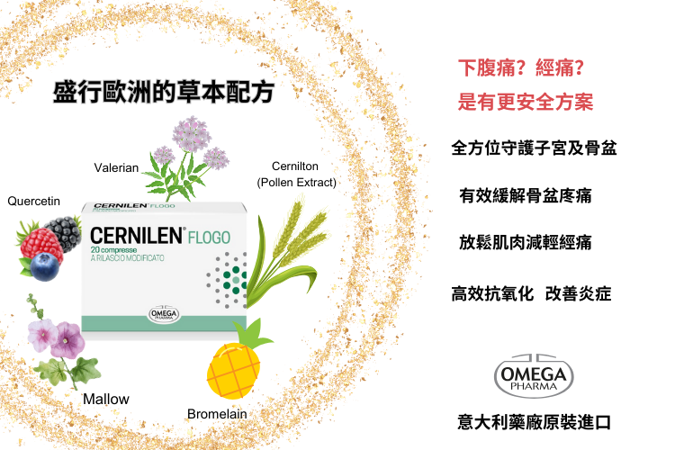 月舒安補宮丸 (Cernilen® flogo)